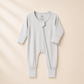 Bamboo Baby Romper - Big Comfort Energy Grey