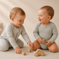 Romper + Body Set aus Bambusviskose