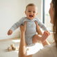 Bamboo Baby Body - Big Fit Energy Grey