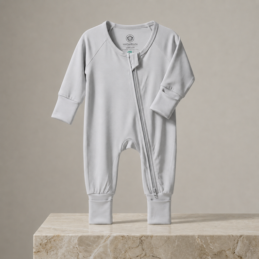Romper + Body Set aus Bambusviskose